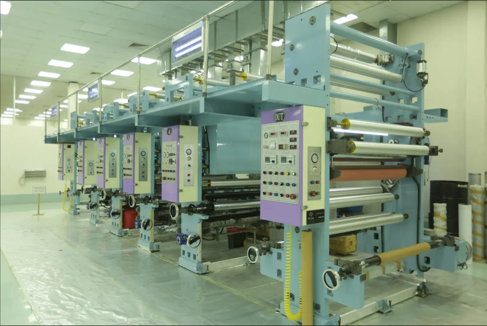 4 Color Rotogravure Printing Machine